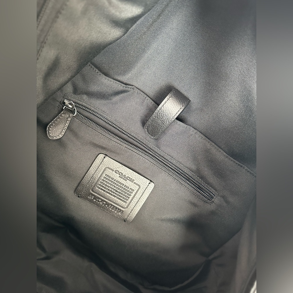 COACH Leather Backpack - Picture 5 of 17